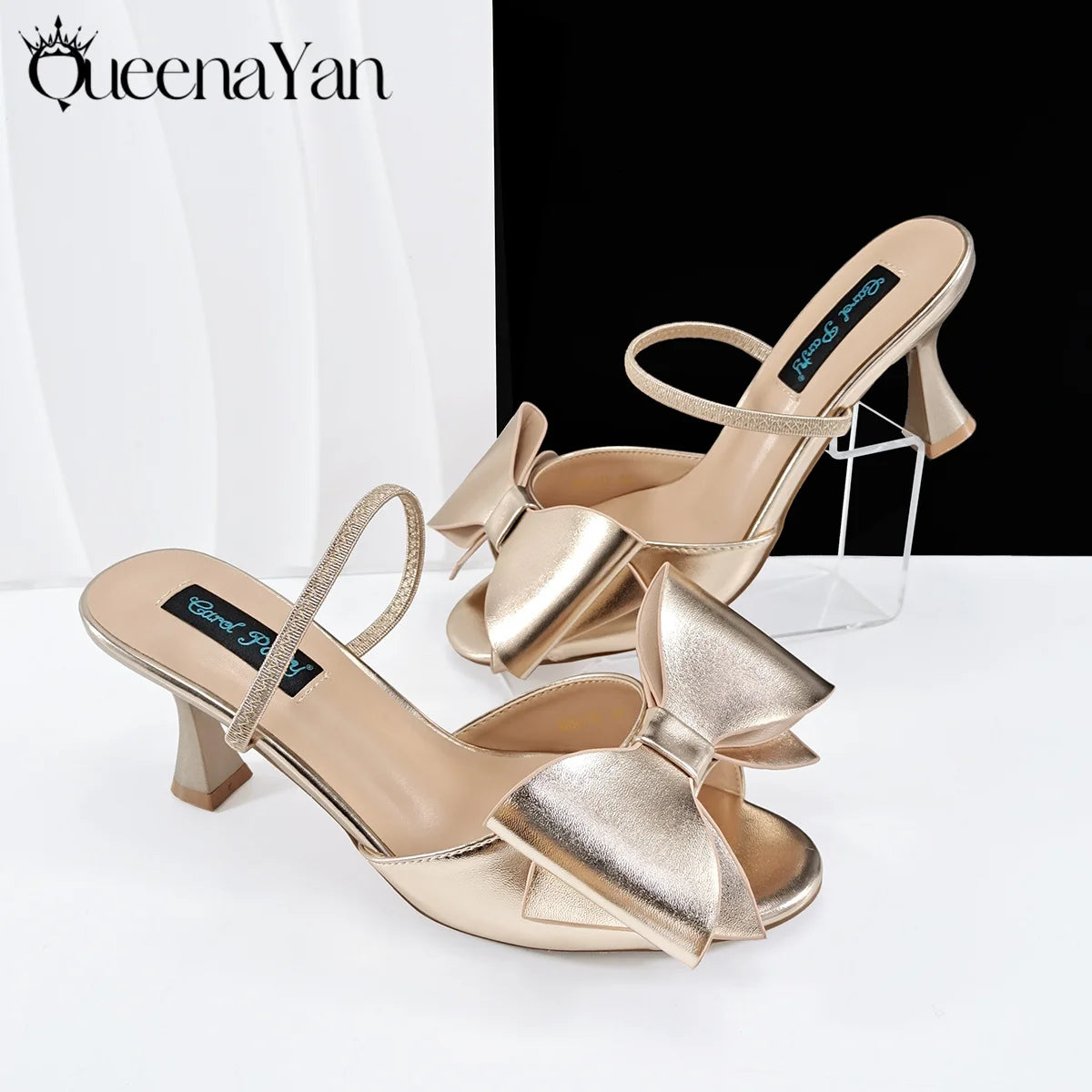 2025 Fashion Newest Arrival Lilac Pointed Toe Women Heel Shoes Matching Bag Set for Ladies Wedding Party Pump