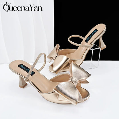 2025 Fashion Newest Arrival Lilac Pointed Toe Women Heel Shoes Matching Bag Set for Ladies Wedding Party Pump