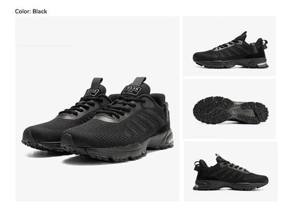 Running Shoes For Men Lightweight Sneakers Man Designer Mesh Sneaker Lace-Up Male Breathable Sports Tennis Shoe