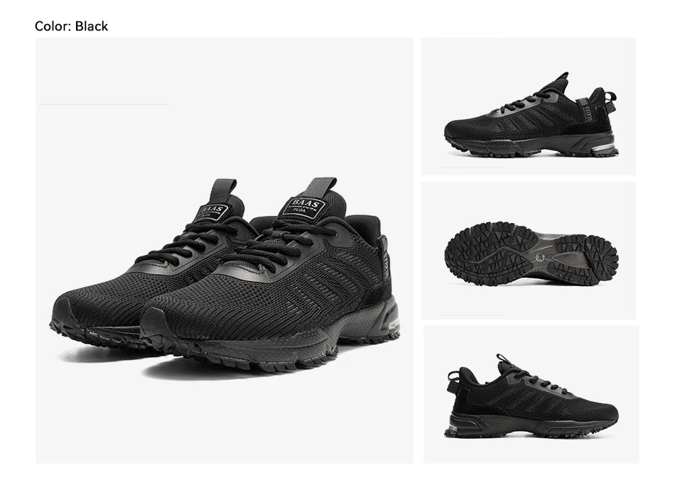Men Sneakers Outdoor Casual Lightweight Breathable Tennis Shoes Male Fashion Designer Mesh Professional Running Shoes