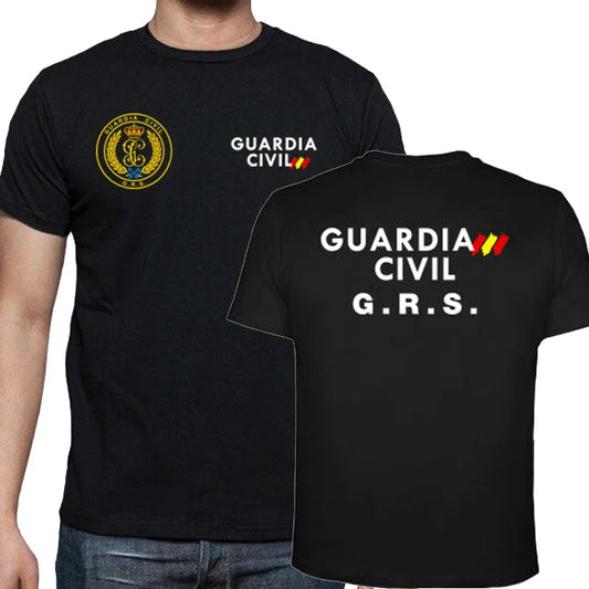 Civil Gar Insignia T-Shirt. Premium Cotton Short Sleeve O-Neck Mens T Shirt New S-5XL Tee Shirt Homme