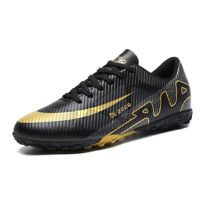 High Quality New Mens Soccer Shoes Society Ultralight Turf Soccer Cleats Kids Sneakers Training Football Boots Chuteira Campo