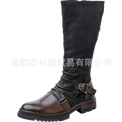 Men's Medieval Retro PU Leather Shoes Middle Ages Ankle Boots Victorian Renaissance Boots Cosplay Shoes