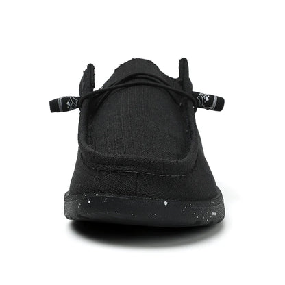 Plus Size Men's Solid Color Breathable Slip On Classic Loafer Shoes Comfy Casual Durable Lightweight Walking Shoes