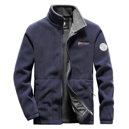 2025 New Outdoors Polar Fleece Jacket Men Winter Thermal Fleece Tactical Sport Coat Militar Softshell Hiking Outdoor Army Jacket