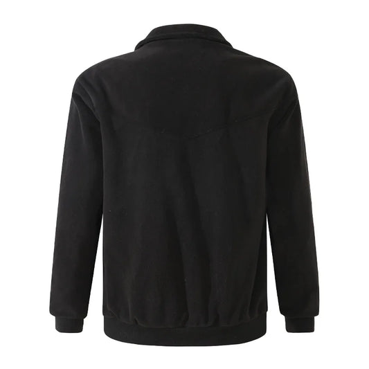 8 Areas Intelligent Electric Heating Polar Fleece Jacket Men's Winter Smart USB Constant Temperature Graphene Fleece Warmth Coat