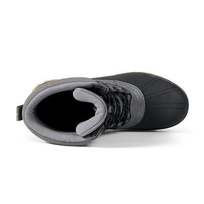Plus Size 48 Outdoor Men Boots Winter Snow Boots for Men Training Work Boots Waterproof Slip-Resistant Keep Warm Winter Shoes