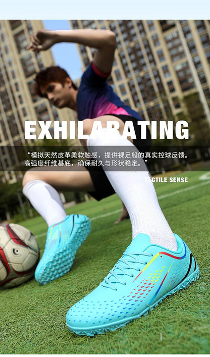 New Men Football Boots Non-Slip High-quality Woman Soccer Shoes Grass Cleats Futsal Sneakers Match Indoor Outdoor Football Shoes
