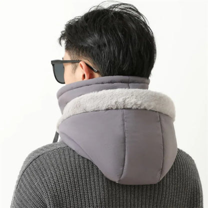 Winter Warm Hat for Men and Women, Autumn and Winter Cycling Ear Protection with Thick Velvet for Cold Protection