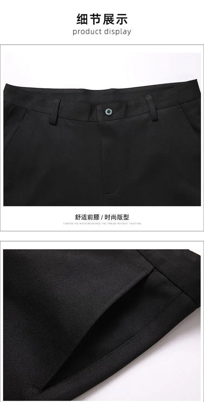 10XL Oversize Men Business Pants Winter Men's Trousers Man Casual Formal Tailoring Clothes Social Suit Clothing Slacks PantsMens