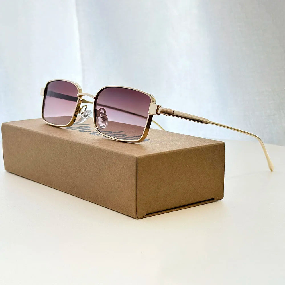 2026 Square Sunglasses Women Trendy Luxury Sunscreen Sunglass Men Vintage Fashion Glasses Trending Lentes De Sol Mujer Zonnebril