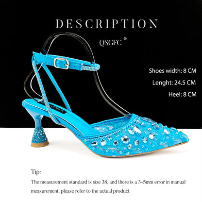 Italian Design Mini Three-Dimensional Hard Bag Tassel Decoration Bag Nigeria Elegant Shoes and Bag Set Women Shoes