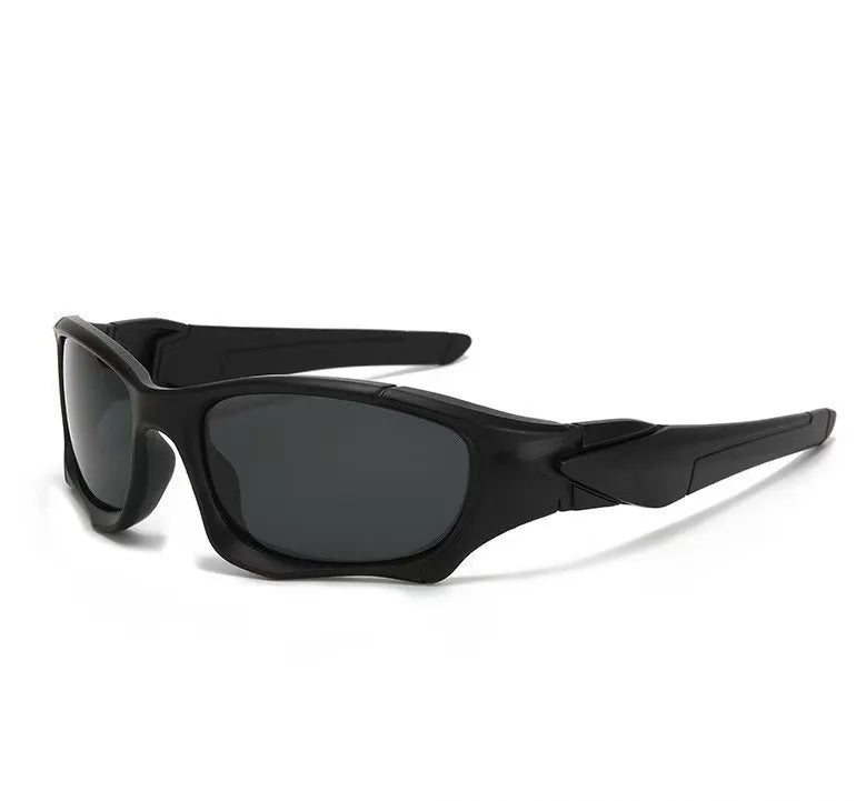 New UV400 Punk Men's Fashion Sport Sunglasses Cycling Driving Tactical Windproof  Coated Frame Fishing Riding Sun Glasses