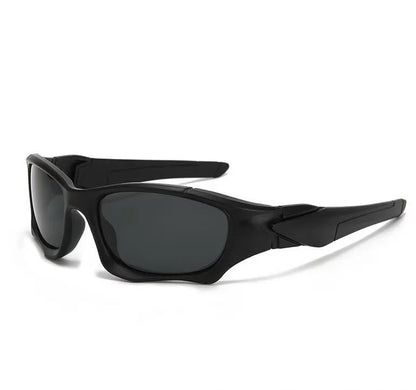 New UV400 Punk Men's Fashion Sport Sunglasses Cycling Driving Tactical Windproof  Coated Frame Fishing Riding Sun Glasses