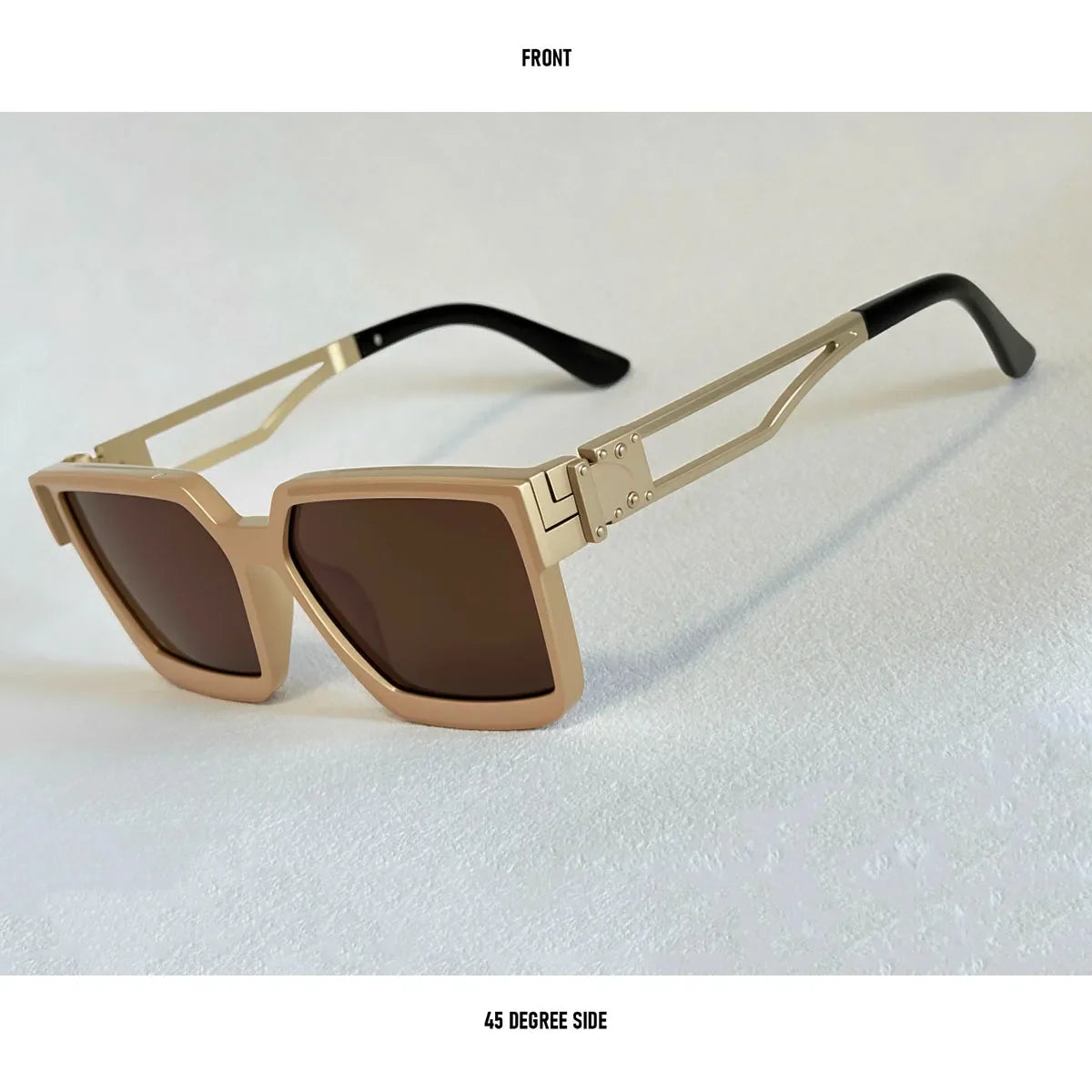 Millionaire Square Sunglasses Women 2026 UV400 Protection Sunglass Men Luxury Brand Design Fashion Glasses Gafas De Sol Hombre
