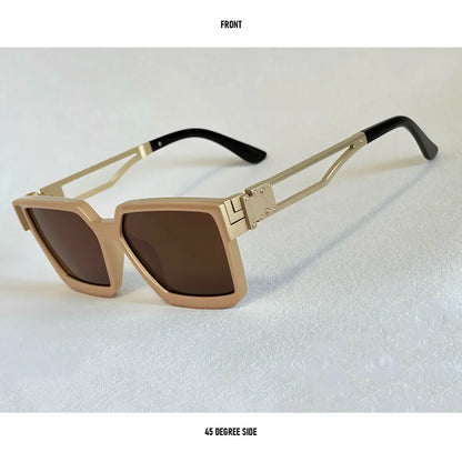 Millionaire Square Sunglasses Women 2026 UV400 Protection Sunglass Men Luxury Brand Design Fashion Glasses Gafas De Sol Hombre
