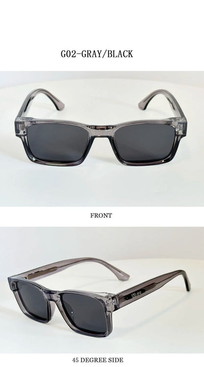 Polarized Sunglass Men Vintage Sunscreen Square Sunglasses Women Trendy Fashion Glasses Gafas De Sol Hombre Lunette Soleil Femme