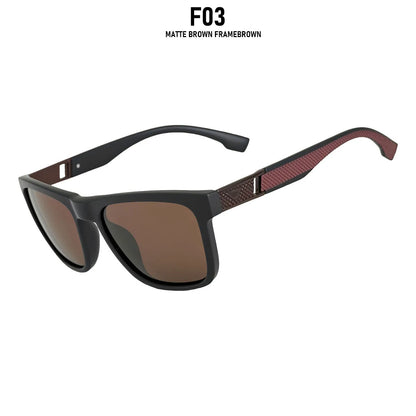 Polarized Square Sunglasses For Men Luxury Square Vintage Retro Fashion Glasses  Gafas De Sol Hombre Polarizadas Alta Calidad