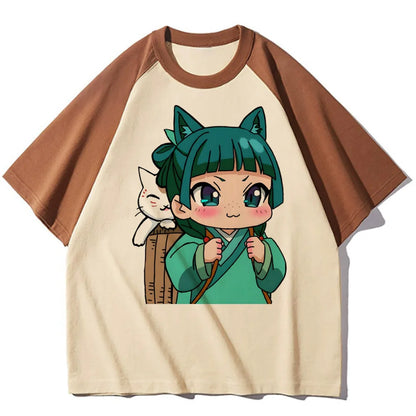 Maomao the Apothecary Diaries tshirt girl Comfortable graphic Y2k University Retro tshirt Trendy Graphic harajuku Digital Pastel