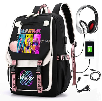 Backpack Cartoon Rucksack Girls School Bag High Capacity Women Backpack