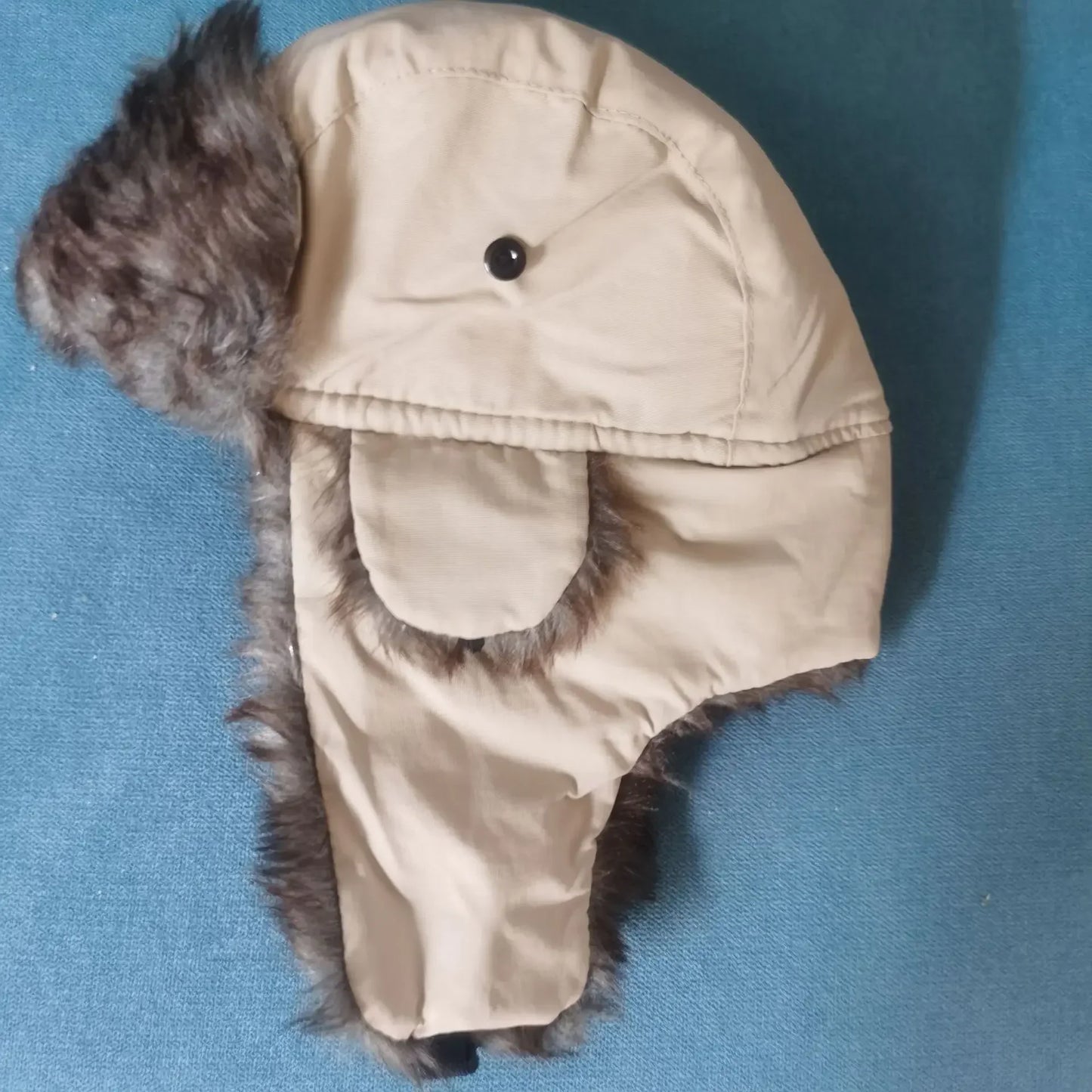 Warm Russian Aviator Trapper Cap with Earflap Outdoor Winter Knit Hat Unisex Stylish Cold Weather Headwear