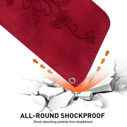 Leather Phone Case For iphone 15 14 13 12 11 Pro Max XS XR 7 6 6 6s Plus SE SE3 se4 2024 Wallet Lanyard Cover