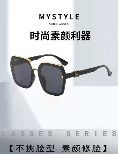2025 New Sunglasses Women Colorful Polarized Anti-ultraviolet Sun Glasses Ladies Square Luxury Eyewears Oculos De Sol UV400