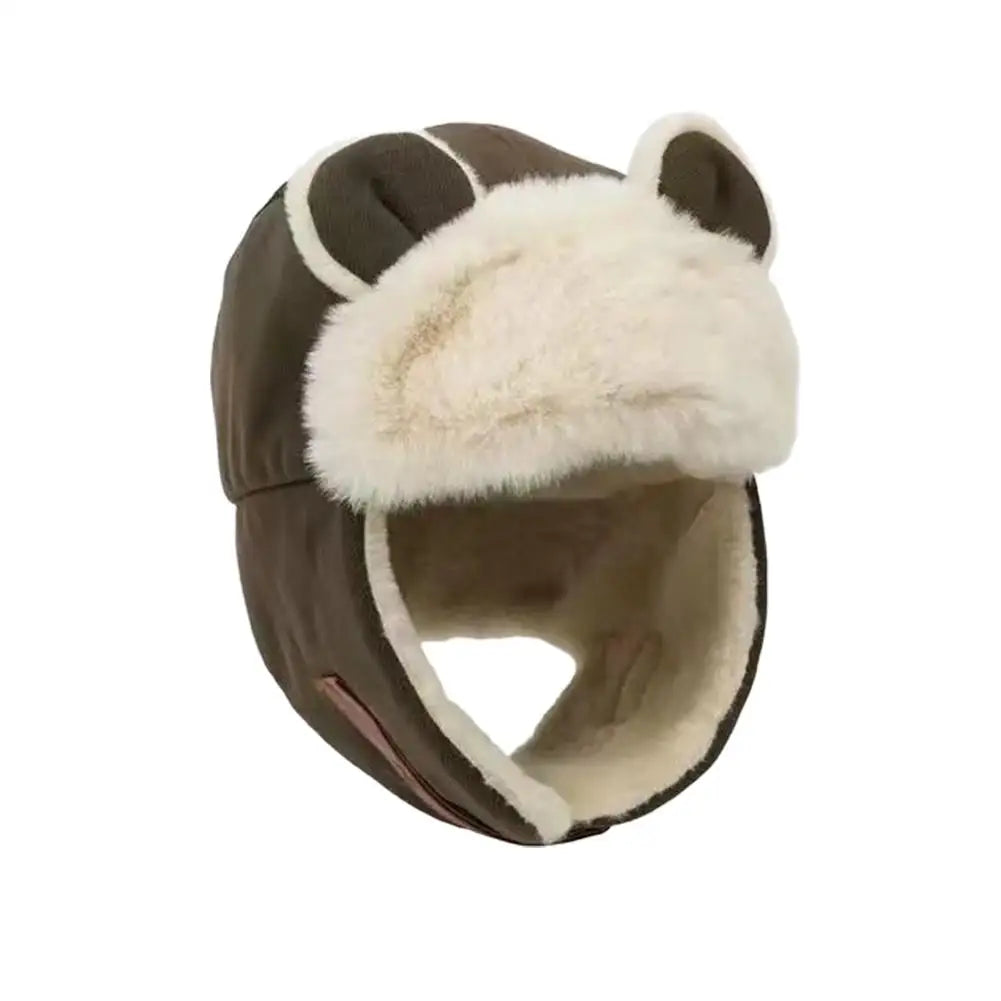 Thick Warm Russian Ushanka Fur Hat Fashion Male Female Winter Hat Black Grey Earflap Ski Russian Cap Bomber Hat Gifts