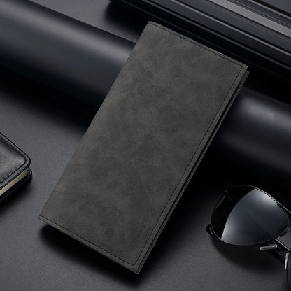 Vintage Long Section Soft PU Wallet For Men Bags Slim Purse Male Simple Purses Casual Business Money Coin Credit Cards Holders