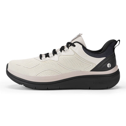 Men's Walking Shoes Thick Soled Slip On Shoe Height Increasing Breathable Sneakers Wide Comfortable Outside&Work Shoe