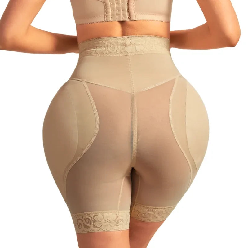 Women High Waist Hip Pad Shaper Panties Padded Hip Enhancer Shapewear Shorts Breathable Butt Lifting Body Shaper Push Up Panties