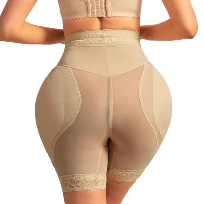 Women High Waist Hip Pad Shaper Panties Padded Hip Enhancer Shapewear Shorts Breathable Butt Lifting Body Shaper Push Up Panties