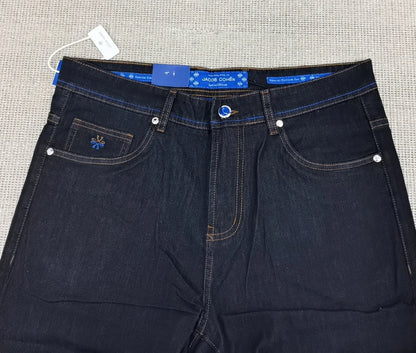 Jeans Thin Cotton Men 2026 Spring Summer new fashion straight breathable outdoors comfort Zipper Big size 30-40 Pants