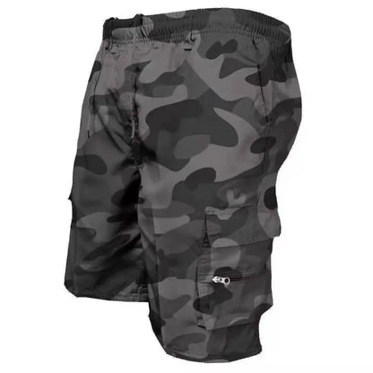 New Men Casual Loose Cargo Shorts Summer Outdoor Sports Pants Youth Fashion Streetwear Hiking Beach Short Trousers Plus Size