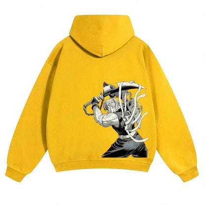 Demon Slayer: Kimetsu no Yaiba Men Hoodie Sweatshirt Tengen Uzui Anime Spring Autumn Boy Long-sleeved Parent-child Outfit