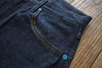 SZ6601-10OZ Men Jeans Selvedge Sanforized Denim Jeans Summer Indigo Jeans for Man Regular Fit Straight Leg 10 Oz