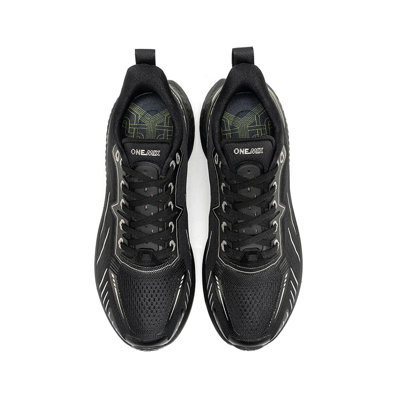 New Cushioning Running Shoes For Men Suitable Heavy Runners Lace Up Sports Women Non-slip Outdoor Athletic Male Sneakers