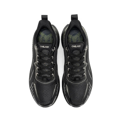 New Cushioning Running Shoes For Men Suitable Heavy Runners Lace Up Sports Women Non-slip Outdoor Athletic Male Sneakers