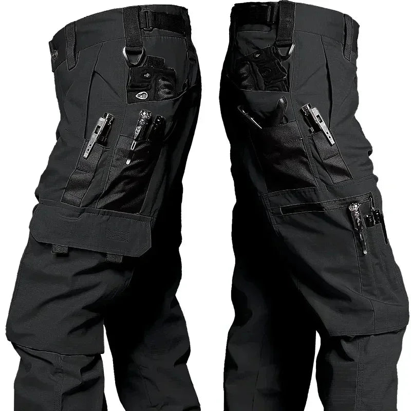 Outdoor Work Tactical Pants Camouflage Cargo Trousers Waterproof Multi-pocket Wear-Resistant Outdoor Training Workwear Trousers