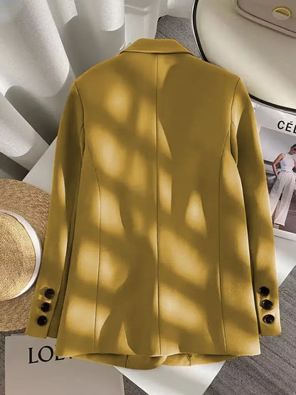 New Spring Suit 2025 Suit Jacket for Women with Small Temperament and High-end Feel Loose Casual Chic Elegant Fashion Coat Top