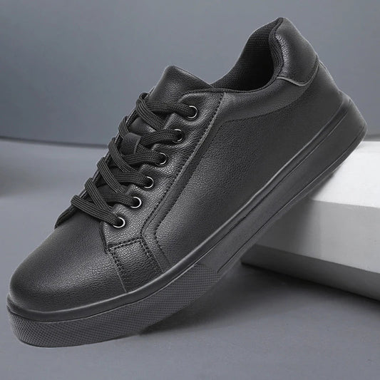 Men's Business casual Shoes Soft Moccasin Shoes Comfortable Casual Shoes for Men Autumn Solid Black White Men Sneakers