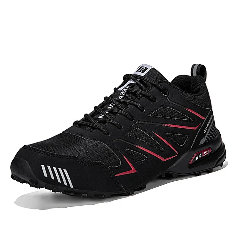 Waterproof Hiking Shoes Men‘s Outdoor Trekking Sneakers Mountain Climbing Camping Trainers Hunting Tactical Boots Bike Shoe Male