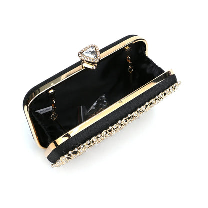Hollow Out Style Diamonds Clutch Luxury Metal Rhinestones Evening Bags Flap Party Wedding Handbags Purse