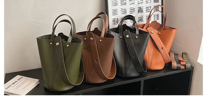 Fashion Trending Brand Luxury Designer Women Bags Female Handbags Solid Bucket Bag For Women 2026 Crossbody Shoulder Bags Totes