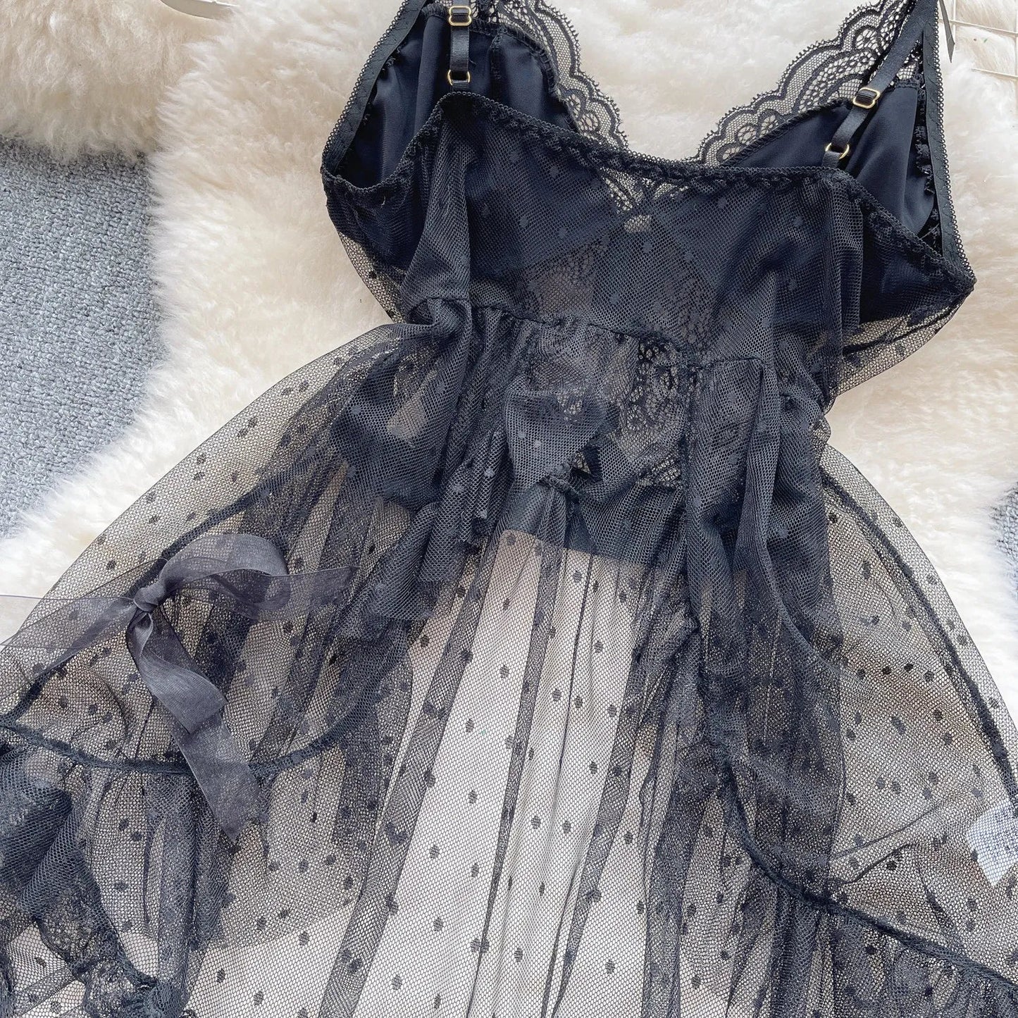 Woman Plus Size Sexy V-Neck Strap Dress Lace Trim Slim Short Dress Women Fashion Comfortable Dress Party Hotsweet