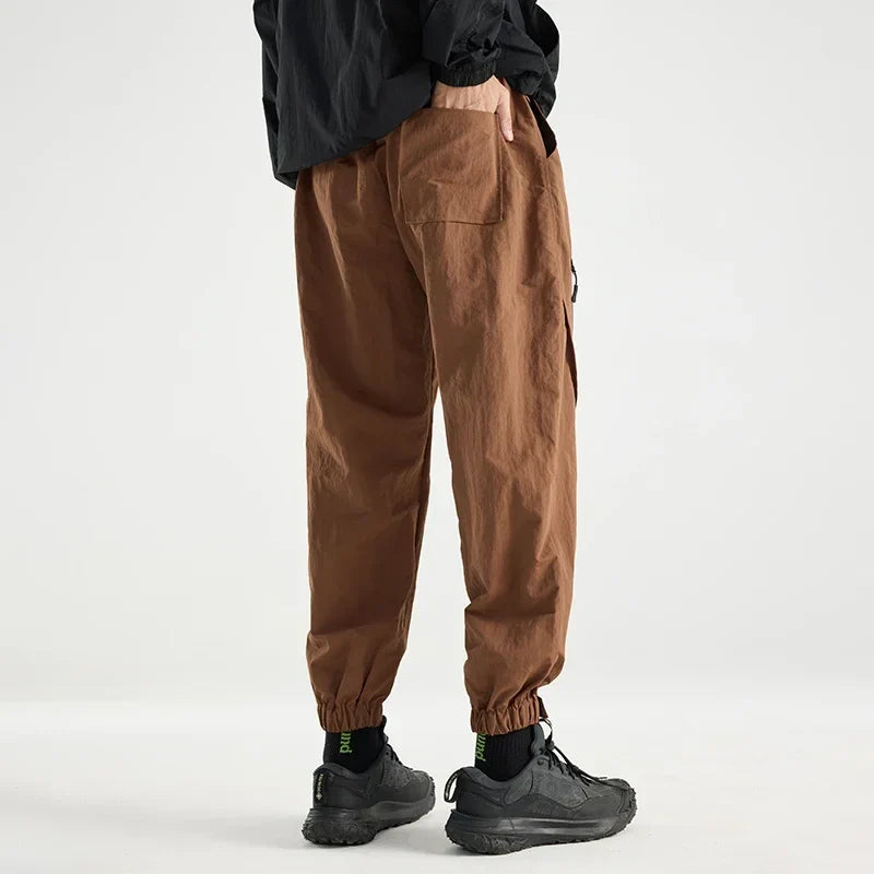 Men's Water-repellen Hiking Pants Quick Drying Fashion Cargo Pants Breathable Trousers Fishing Camping Outdoor Sport Pants