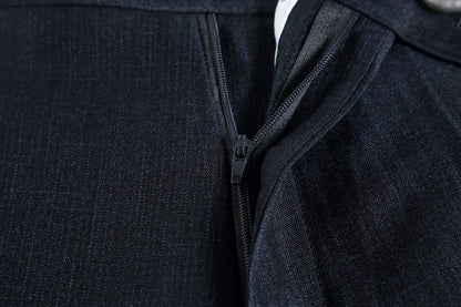 Brand New High-end Men's Wool Pants -Wool Blend Thin Fabric for Summer,Business Formal Dress Pants,Wool Blend Trousers