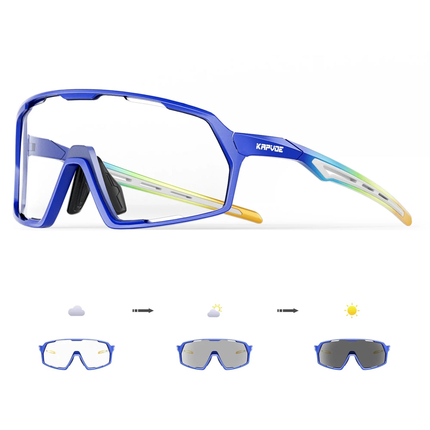 Photochromic Sunglasses Man MTB Climbing Glasses Outdoor Sports Bike Cycling Glasses Women Driving Bicycle Goggles UV400