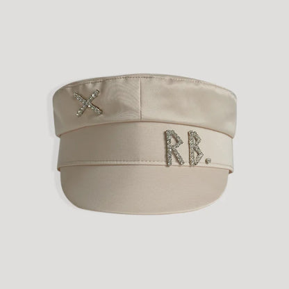 New Women Hats Crystal baker boy hat Wool Newsboy Caps Female Flat Militray Caps Visor S-XL
