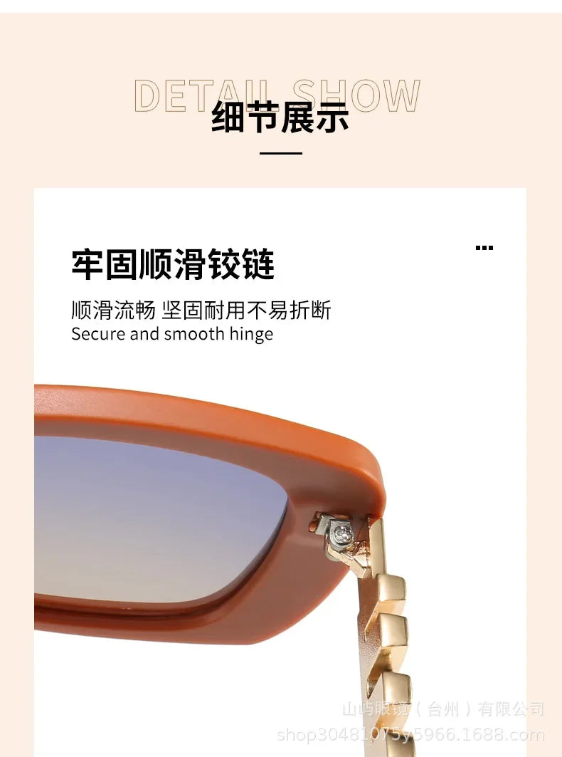 Ins Big Square Polarized Sunglasses 2025 New Fashion Women Men High-end Letters Sun Glasses Ladies Trendy Gafas De Sol UV400